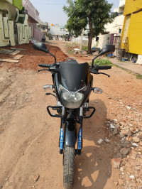 Black And Silver Bajaj Pulsar 125