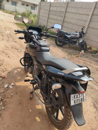 Black And Silver Bajaj Pulsar 125