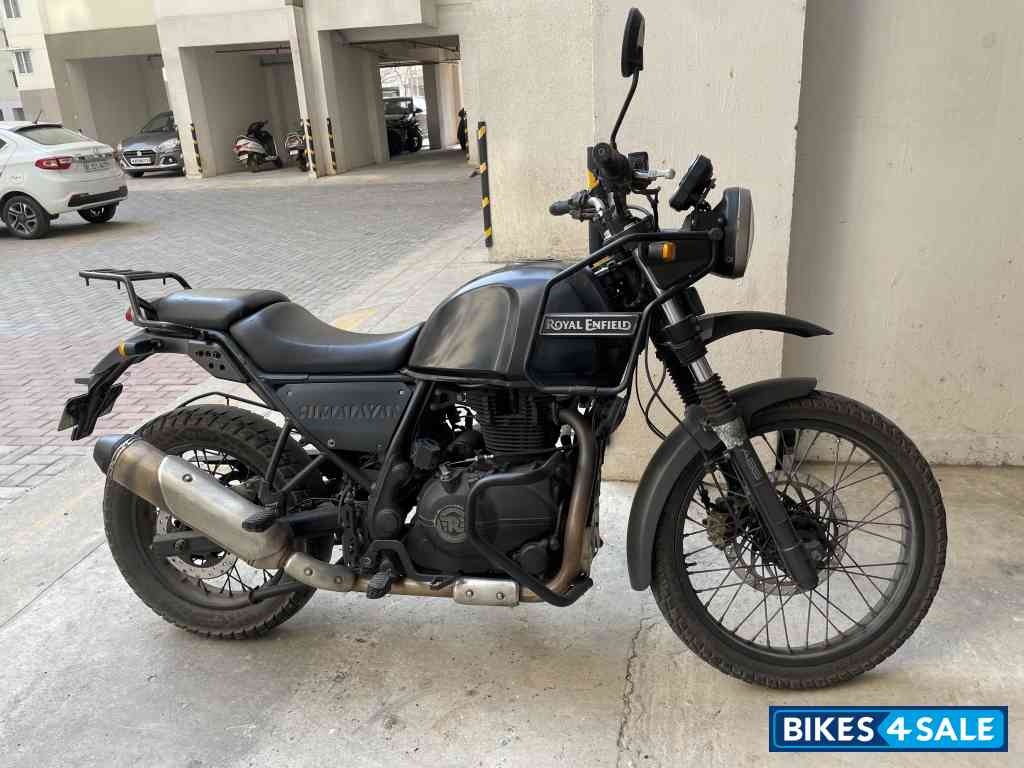 Black Royal Enfield Himalayan