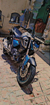 Cyan Gray Yamaha FZ-S FI V3