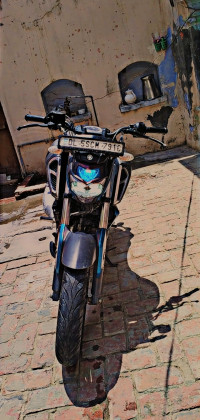 Cyan Gray Yamaha FZ-S FI V3