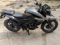 Black And Silver Bajaj Pulsar NS 160 BS6