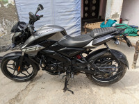 Black And Silver Bajaj Pulsar NS 160 BS6