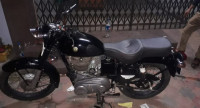 Black Royal Enfield Bullet Standard 350