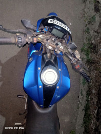 Blue Suzuki Gixxer 150