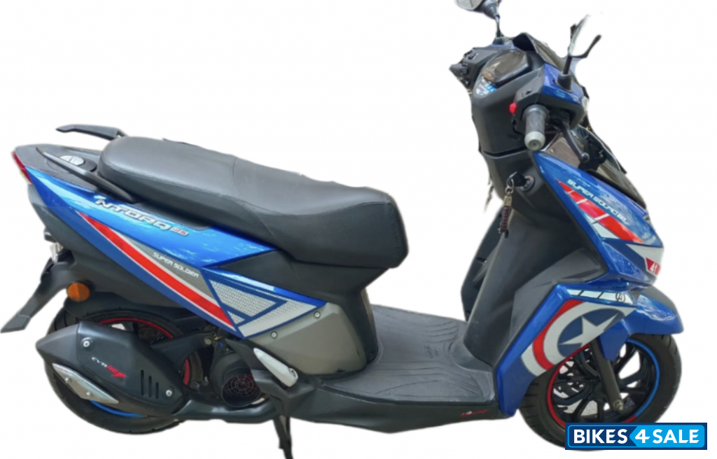 Blue TVS NTORQ Super Squad Edition