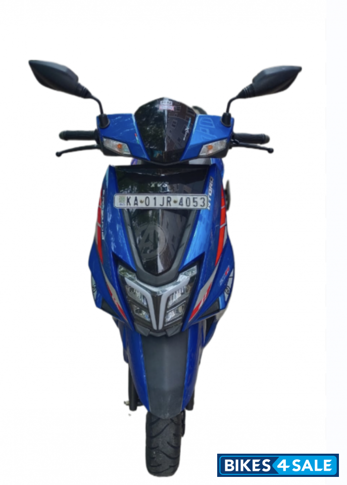 Blue TVS NTORQ Super Squad Edition