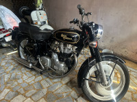 Black Royal Enfield Bullet Electra