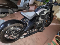 Black And Chrome Dual Jawa 42 Bobber Black Mirror