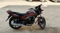 Red Honda Shine 125 Disc