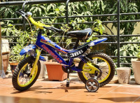 Blue/ Yellow Bicycle Hero