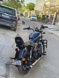 Blue Royal Enfield Meteor 350