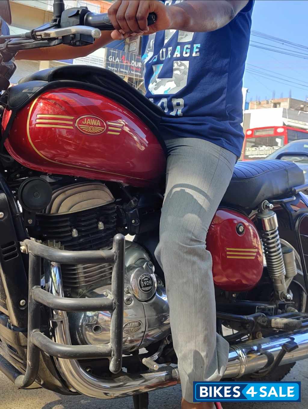 Jawa 42 Dual Channel ABS Orion Red