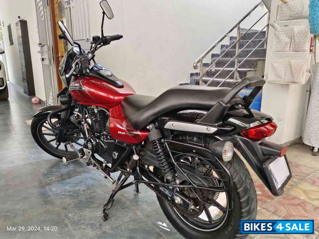 Spicy Red Bajaj Avenger Street 160