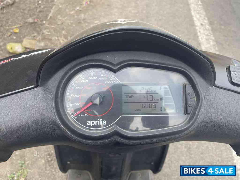 2w Mat Black Aprilia SR 160 Race ABS