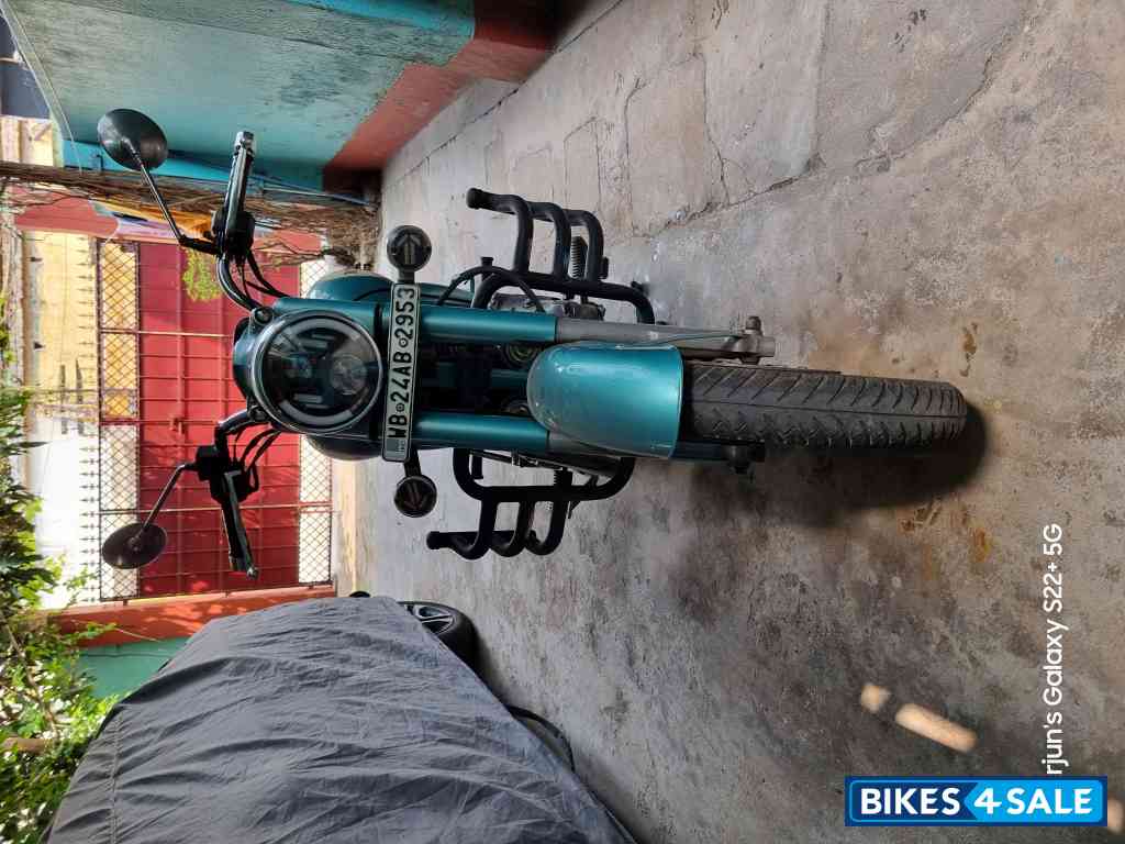 Sea Green Royal Enfield Classic 500