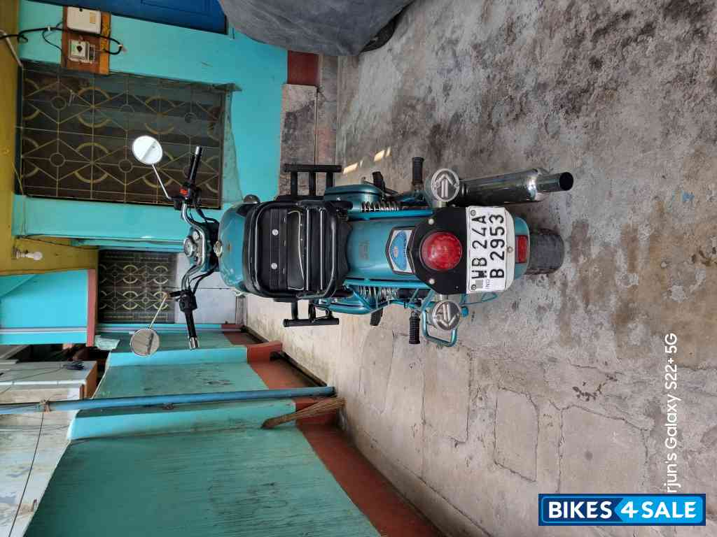 Sea Green Royal Enfield Classic 500