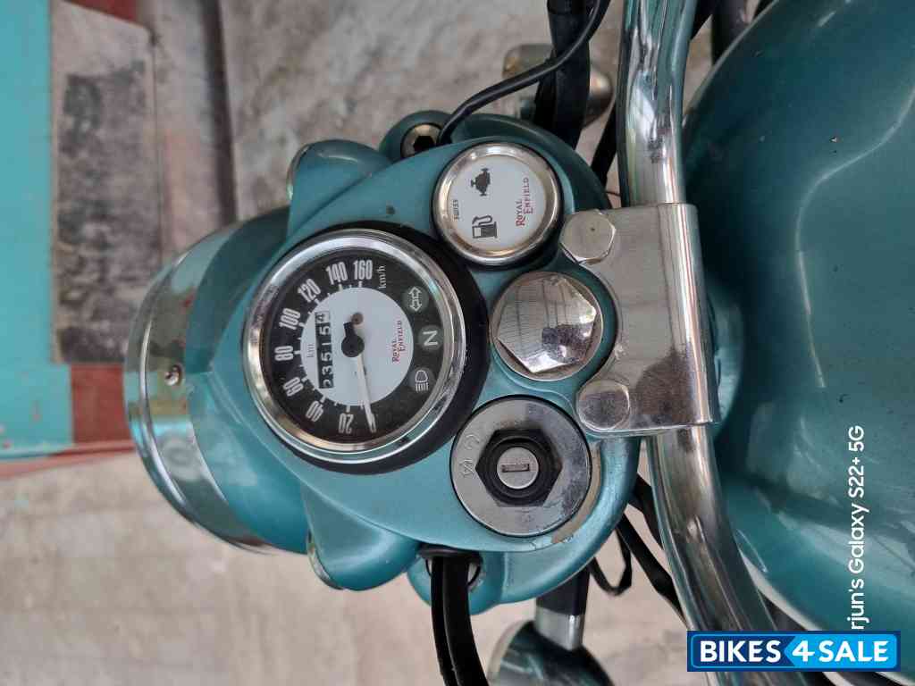 Sea Green Royal Enfield Classic 500