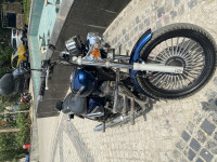 Blue Royal Enfield Thunderbird 350