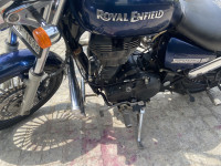 Blue Royal Enfield Thunderbird 350