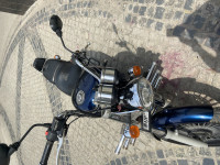 Blue Royal Enfield Thunderbird 350