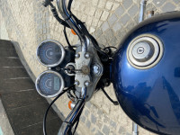Blue Royal Enfield Thunderbird 350