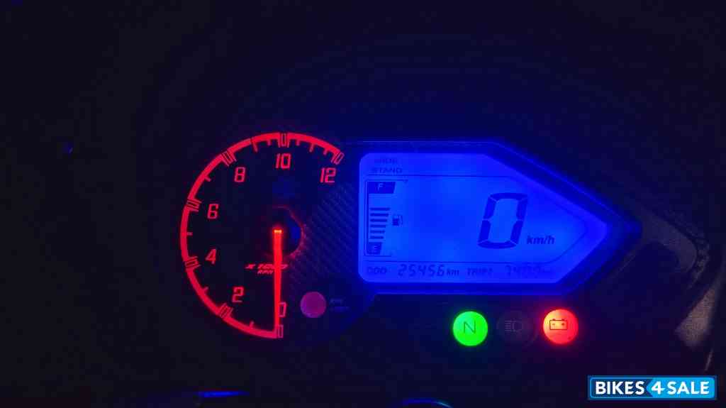 Blue Bajaj Pulsar 150 Twin Disc