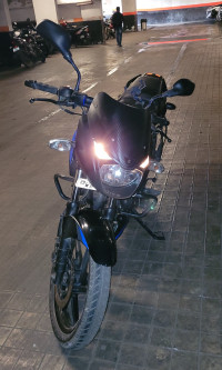 Blue Bajaj Pulsar 150 Twin Disc