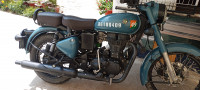 Air Borne Blue Royal Enfield Classic Signals Airborne Blue