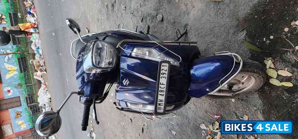 Dark Blue Suzuki Access 125 BS6