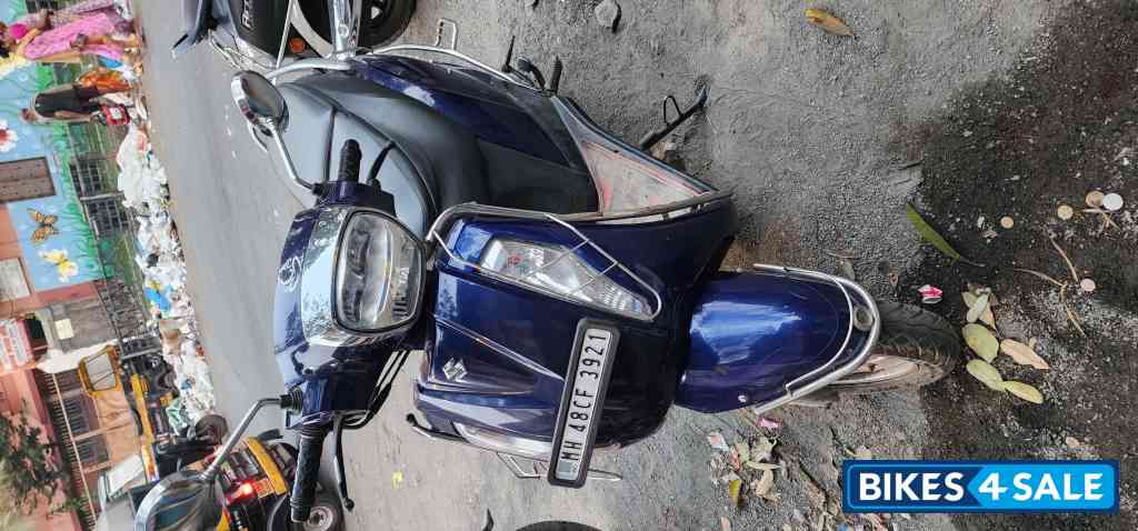 Dark Blue Suzuki Access 125 BS6