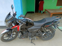 Black TVS Apache RTR 160 BS VI