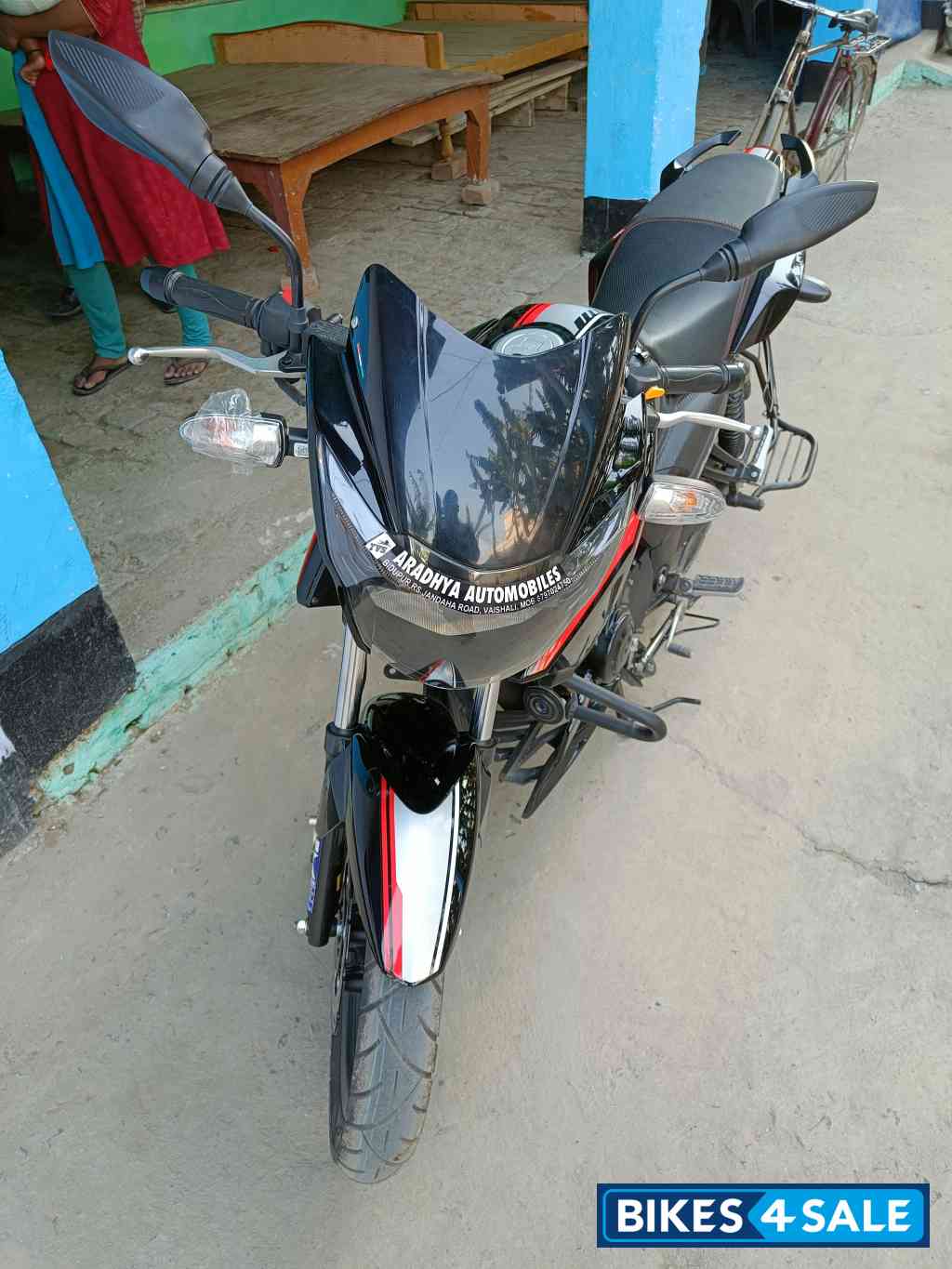 Black TVS Apache RTR 160 BS VI Black TVS Apache RTR 160 BS VI