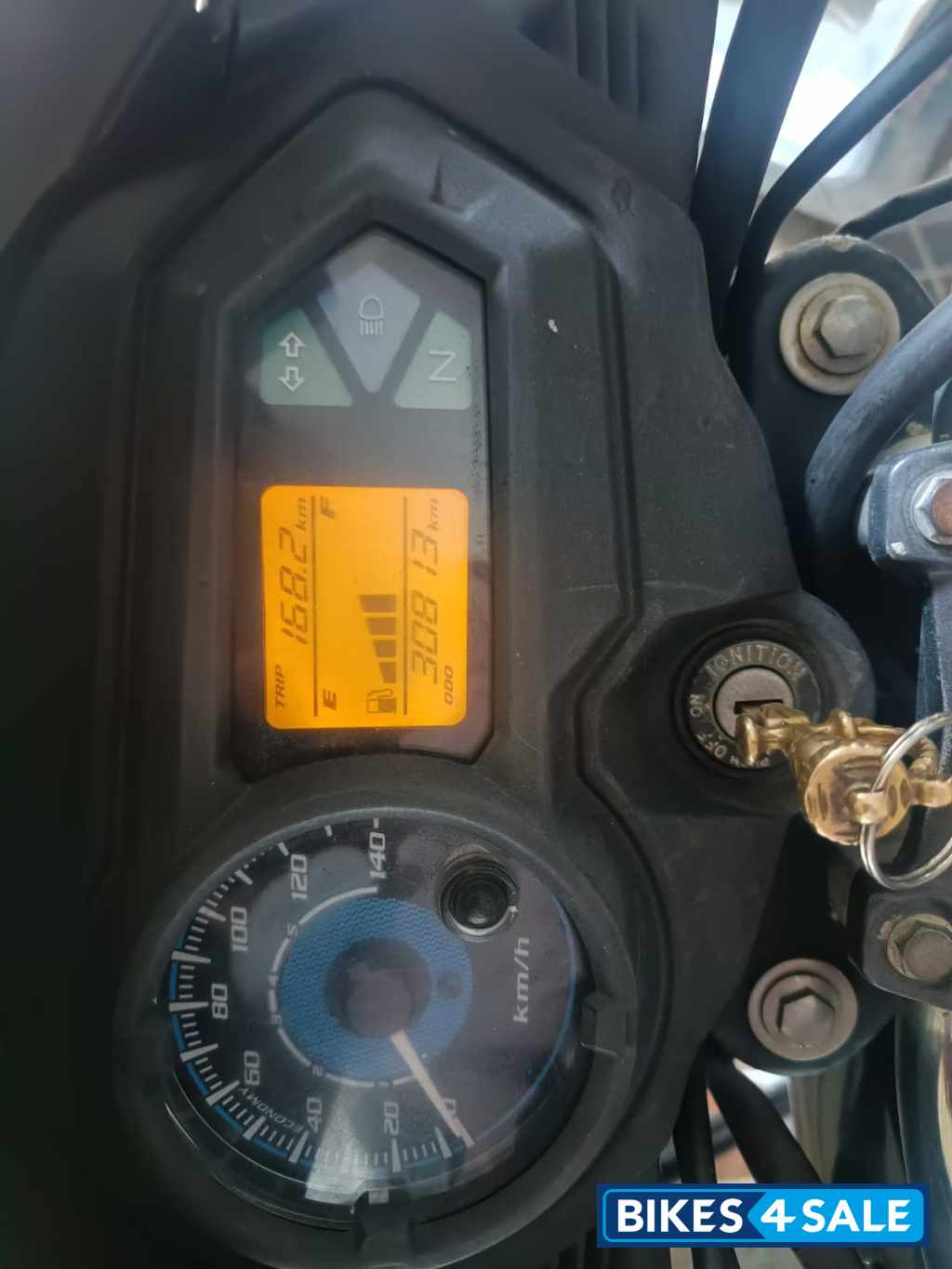 Black Honda CB Shine SP