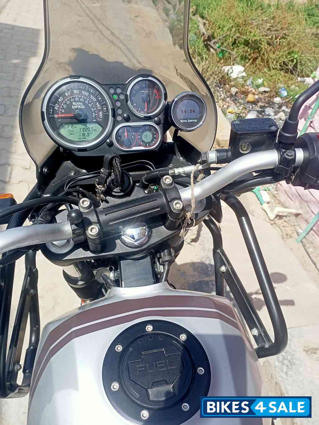 Mirage Silver Royal Enfield Himalayan BS VI