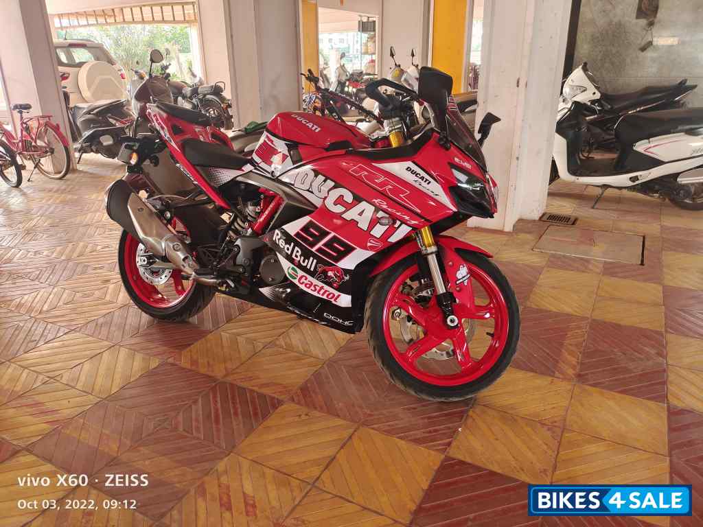 Red TVS Apache RR 310 BTO