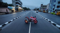 Red TVS Apache RR 310 BTO