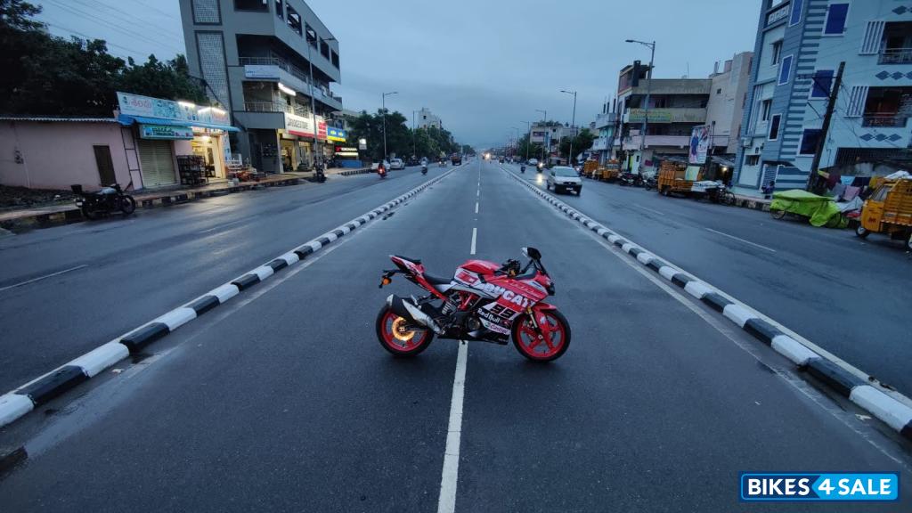 Red TVS Apache RR 310 BTO
