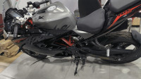 Black & T Grey TVS Apache RR 310