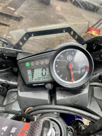 White And Blue Yamaha YZF R15 V2