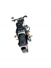 Salt White Harley Davidson Fat Bob