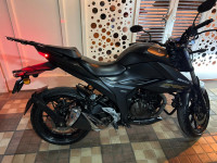 Metallic Mat Black Suzuki Gixxer 250 BS6