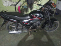 Black Honda Shine 125