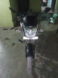 Black Honda Shine 125