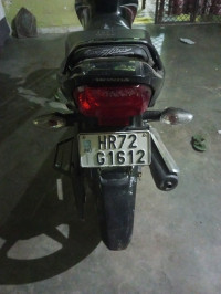 Black Honda Shine 125