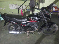 Black Honda Shine 125