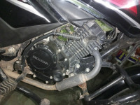 Black Honda Shine 125