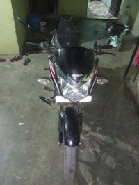 Black Honda Shine 125