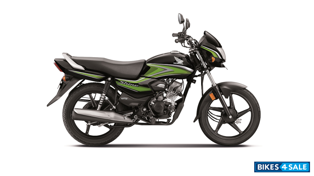 Green Honda Shine 100