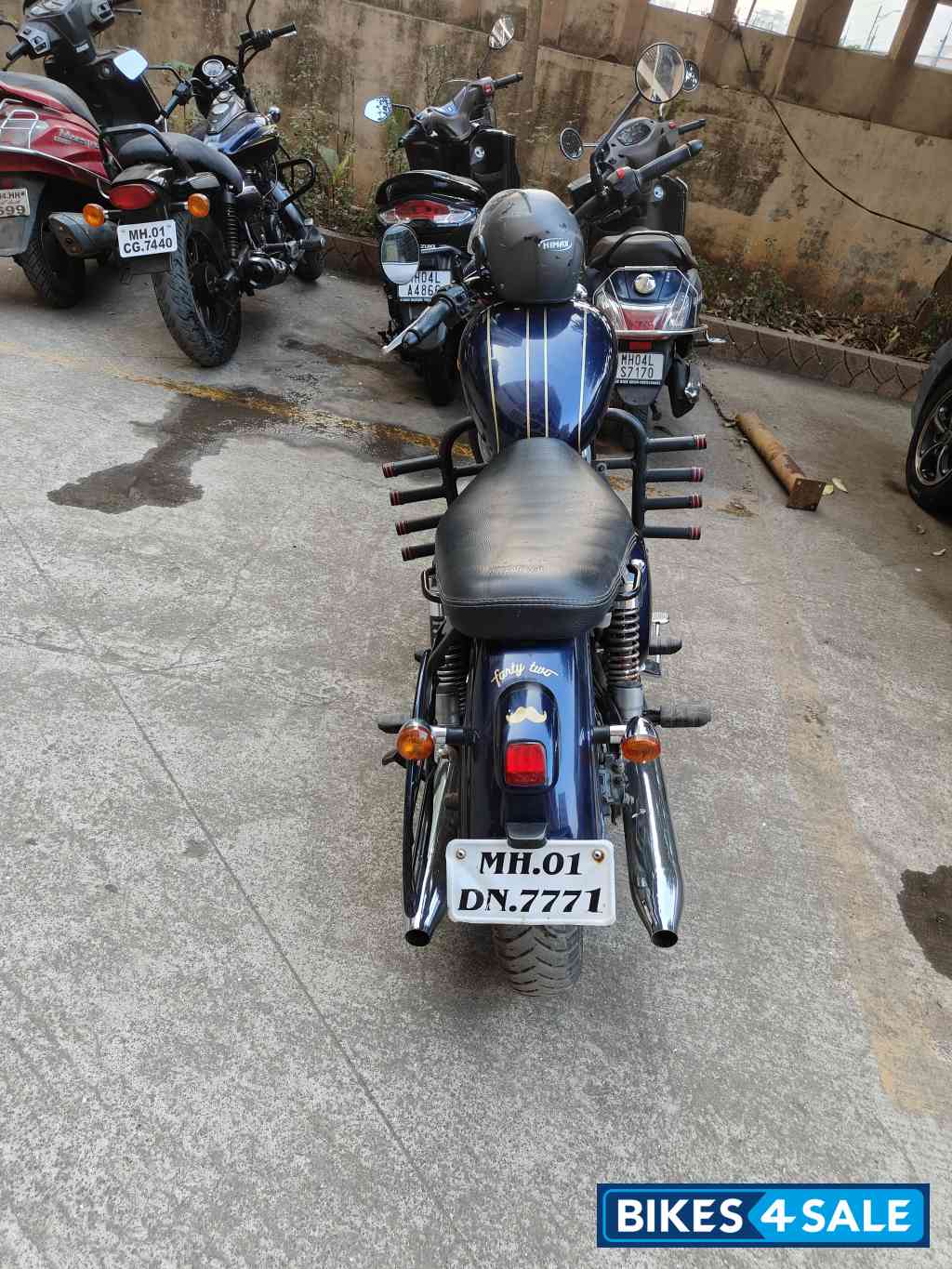 Nebula Blue Jawa forty two BS6